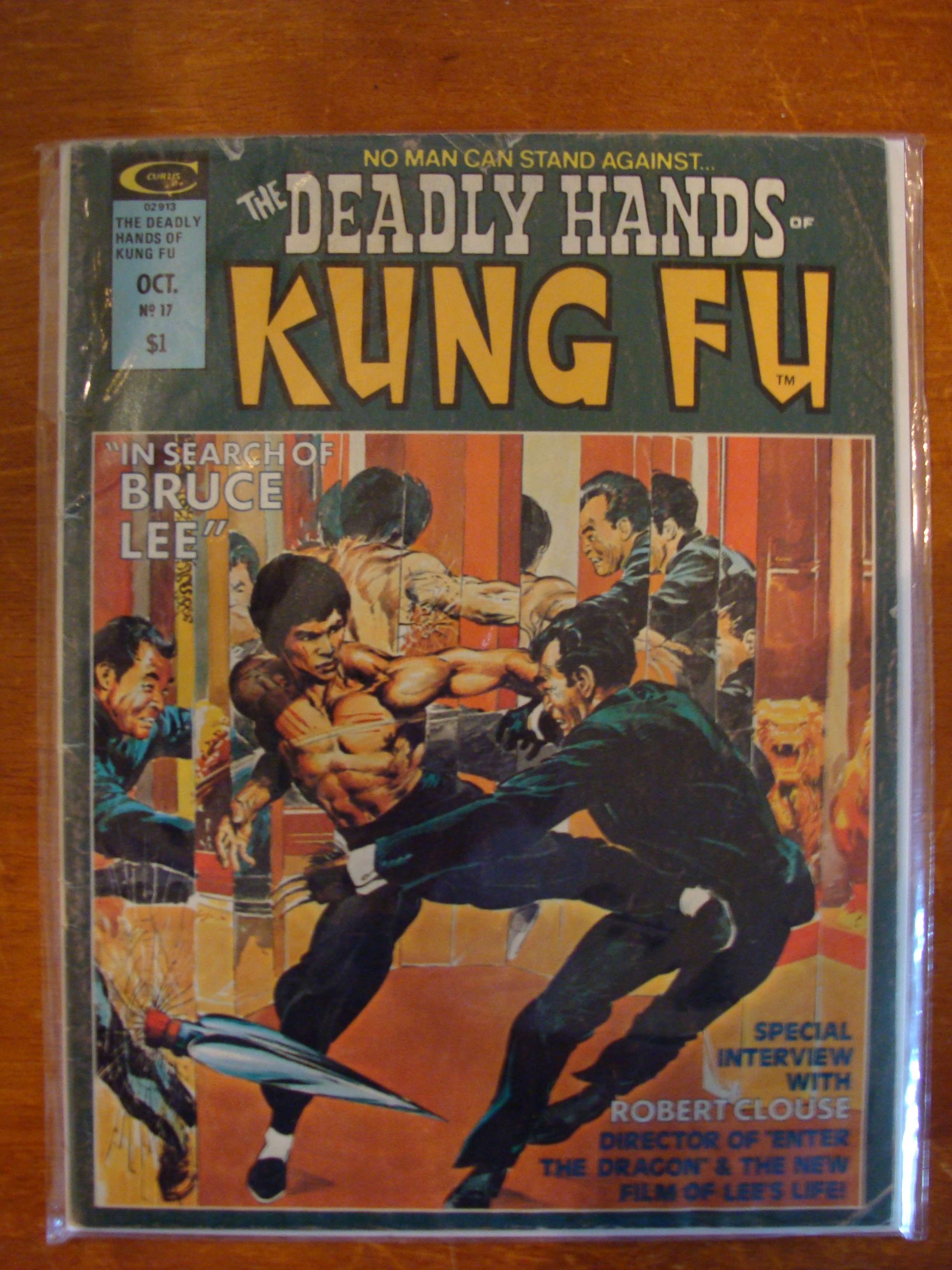 Old kung fu comic books